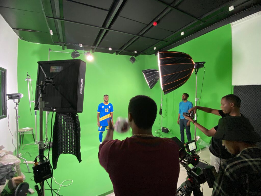 Pace Production crew on location